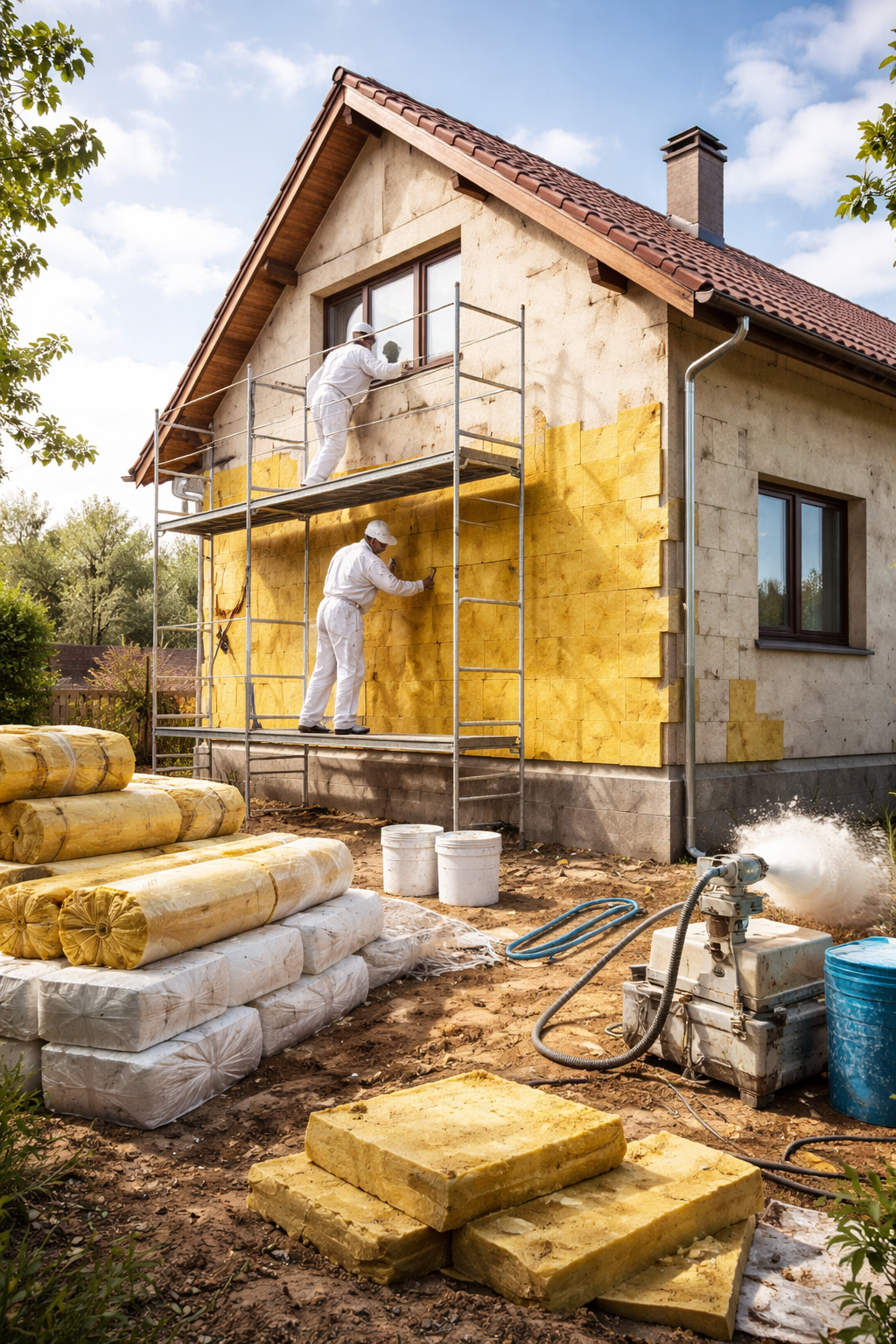 Профессиональное утепление домов в каменке — тепло, надежность, экономия
