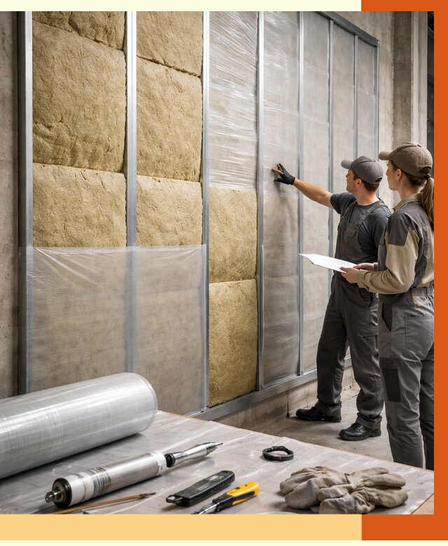 Утепление склада химсырья в каменке от 4552 руб. под ключ | ТепломастерКам