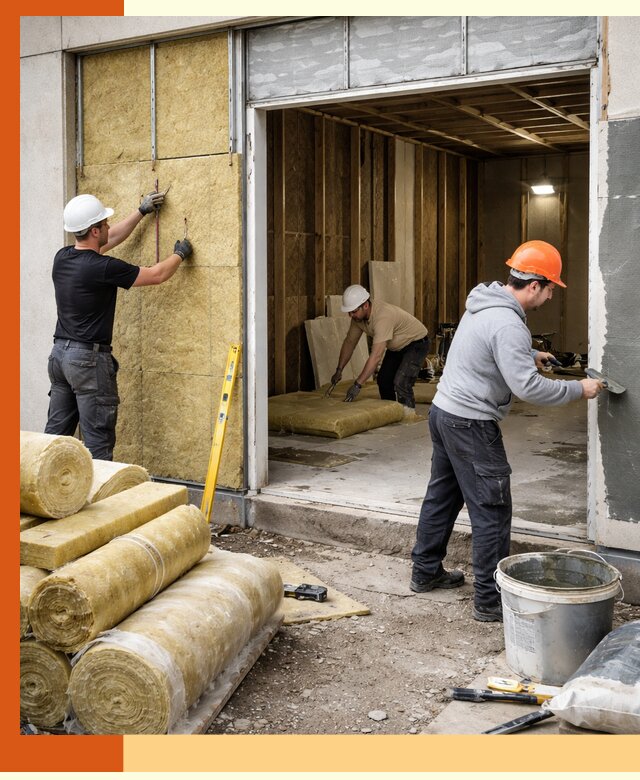 Утепление торгового павильона в каменке — качественно и энергоэффективно